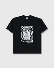 PLEASURES X OASIS All access t-shirt black