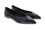 POMME D'OR Ballerinas black patent
