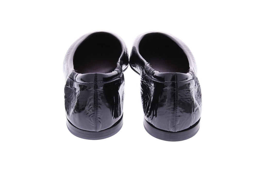 POMME D'OR Ballerinas black patent