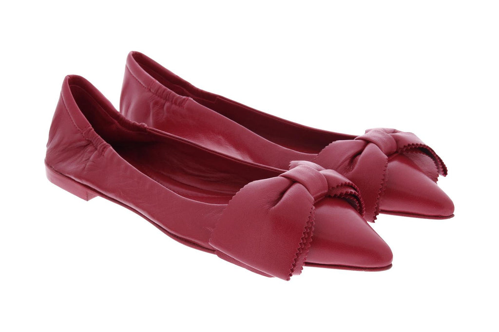 POMME D'OR Ballerinas coral pink