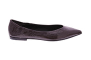 POMME D'OR Ballerinas dark brown patent