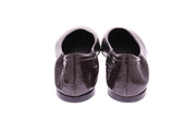 POMME D'OR Ballerinas dark brown patent