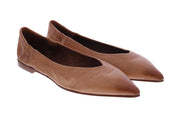POMME D'OR Ballerinas toffee brown