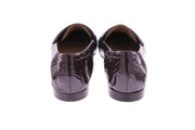 POMME D'OR Loafers dark brown patent