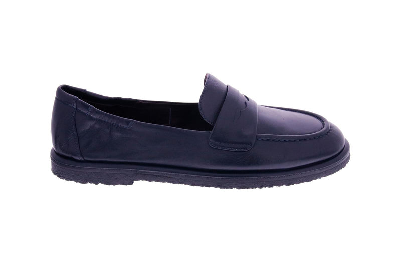 POMME D'OR Loafers navy blue leather - Shop at Monar Antwerp