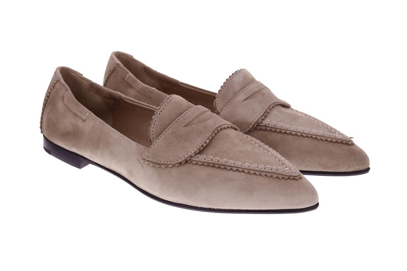 POMME D'OR Loafers soft mocha brown
