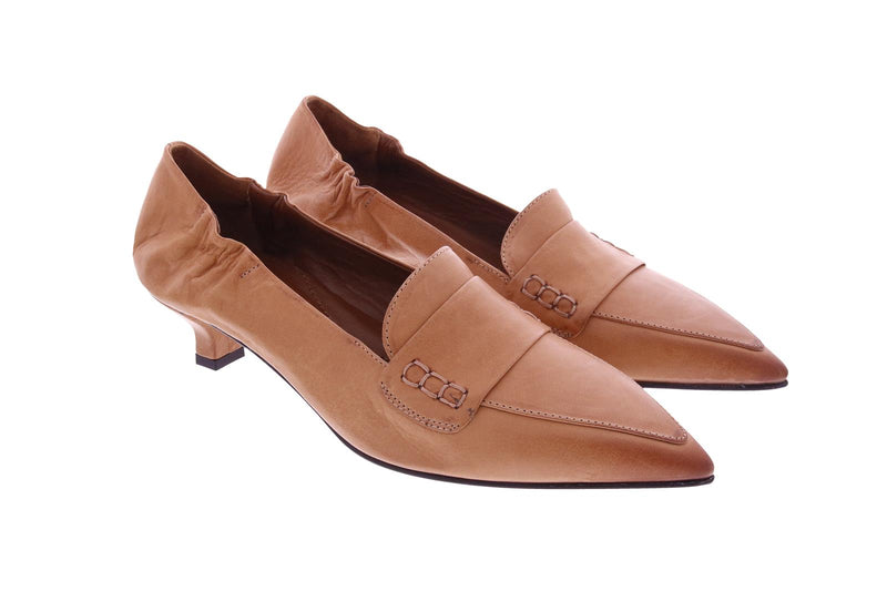 POMME D'OR Pumps toffee brown leather - Shop at Monar Antwerp