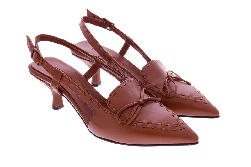 POMME D'OR Slingback pumps toffee brown - Shop at Monar Antwerp