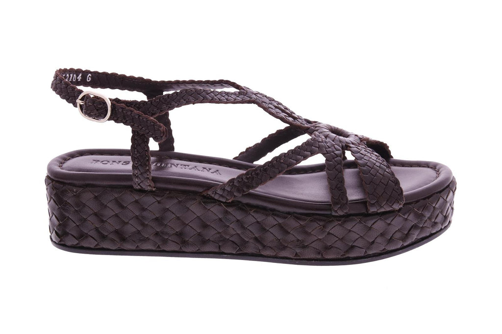 PONS QUINTANA Sandals dark brown