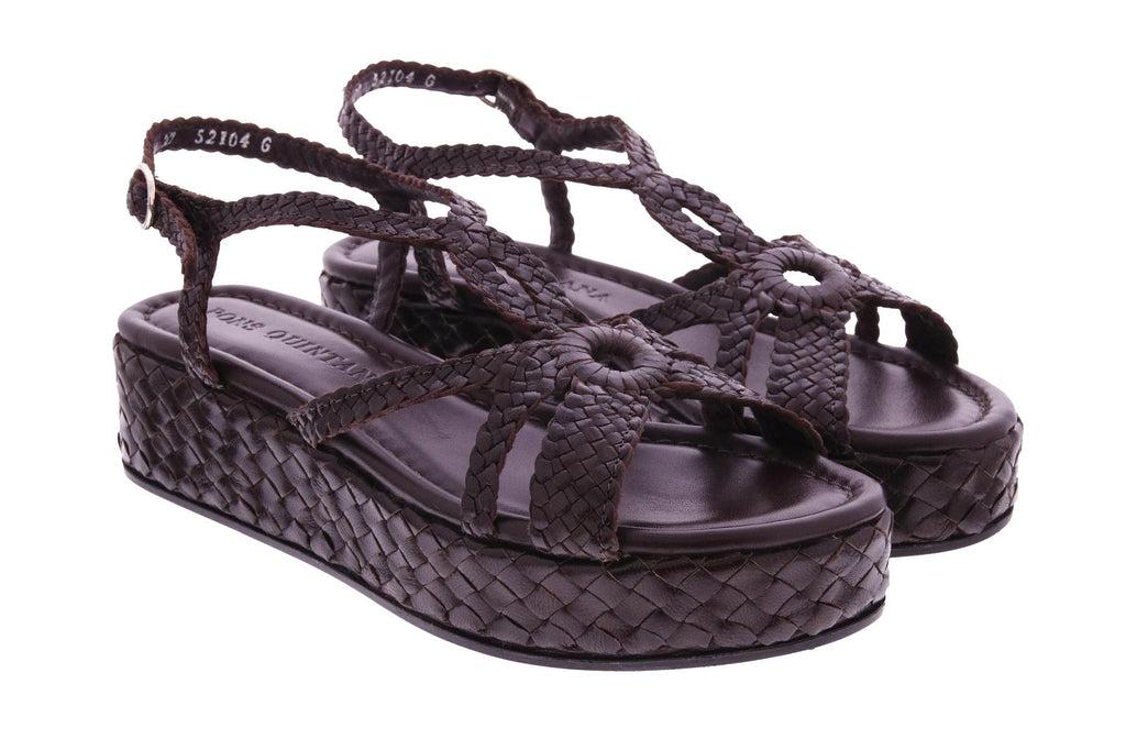 PONS QUINTANA Sandals dark brown