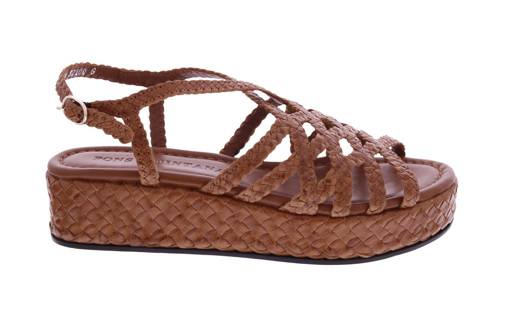 PONS QUINTANA Sandals toffee brown