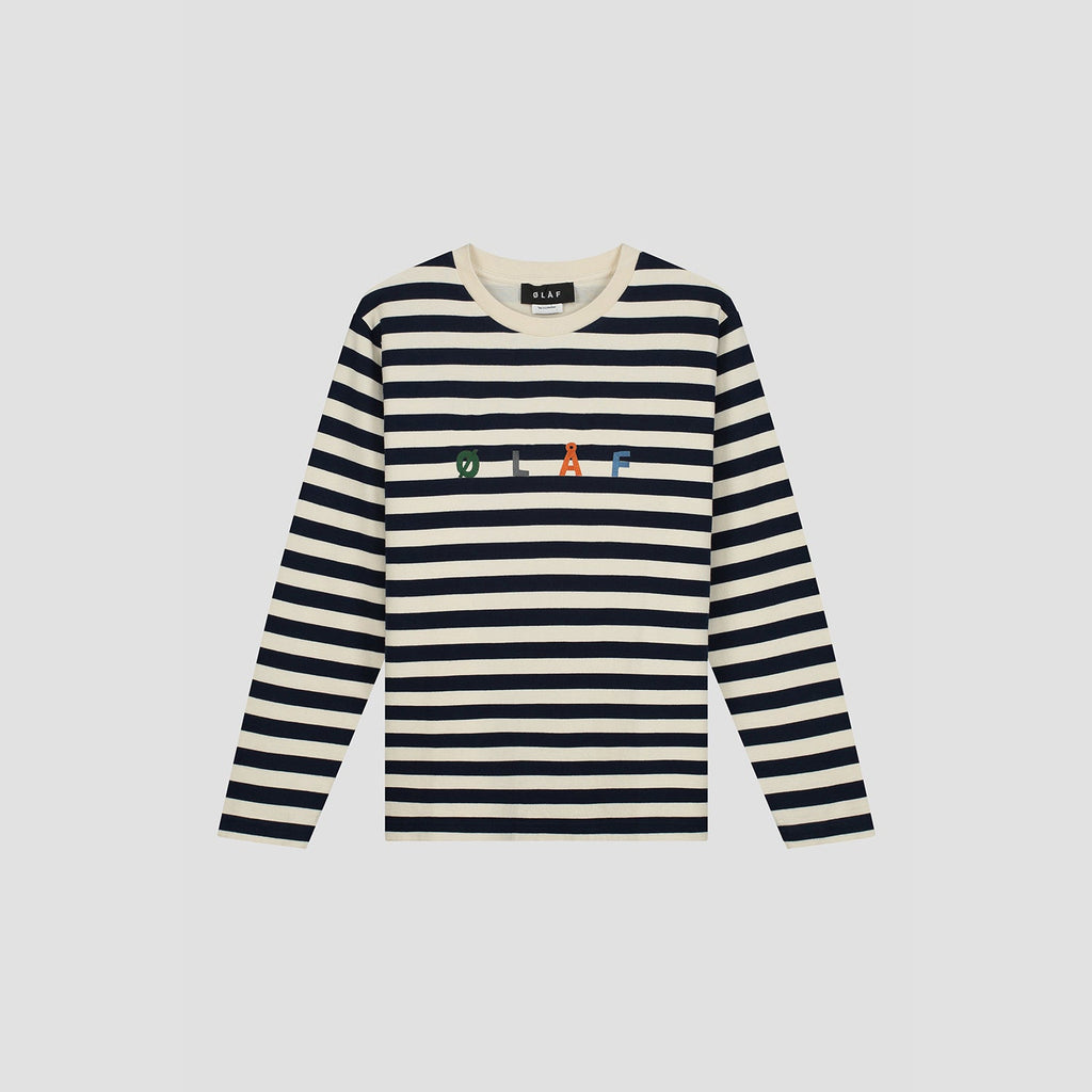 STRIPE SANS LS TEE