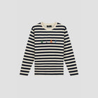 STRIPE SANS LS TEE
