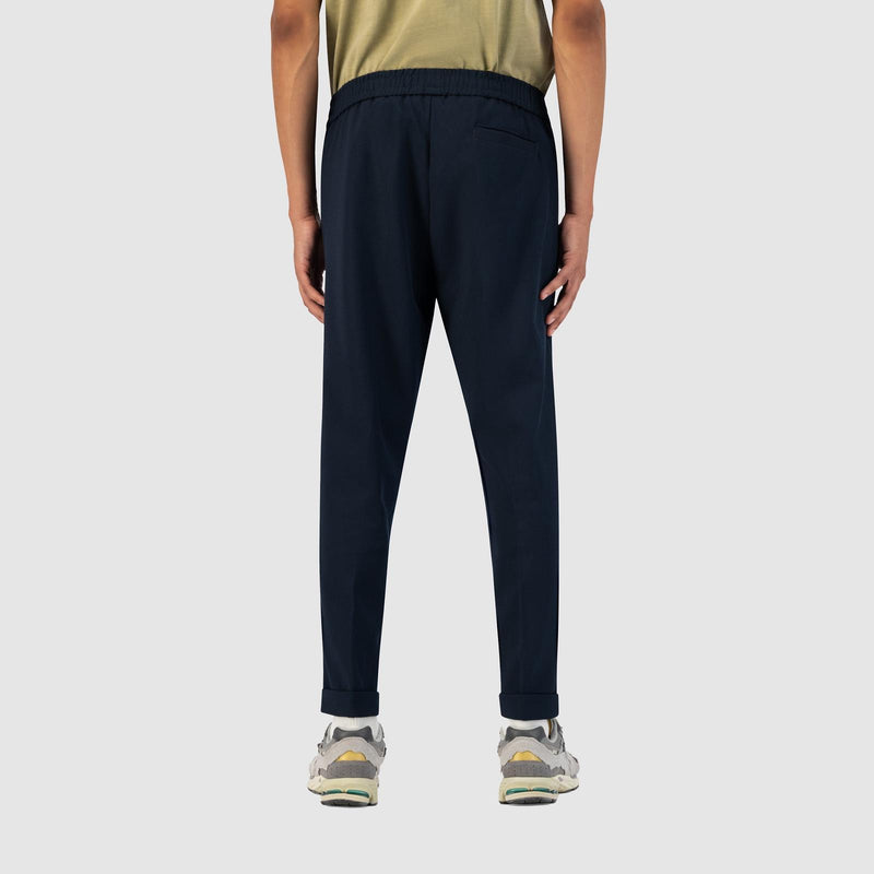 SLIM ELASTICATED TROUSERS