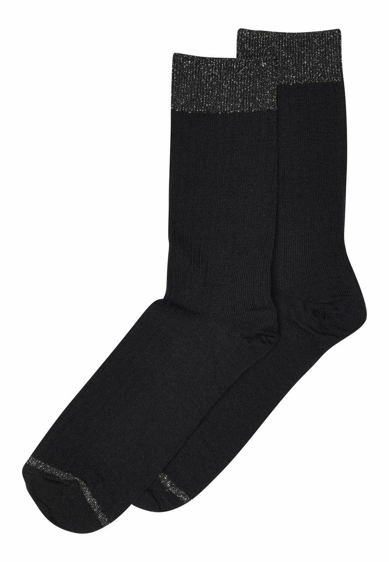 ERINA WOOL RIB SOCKS