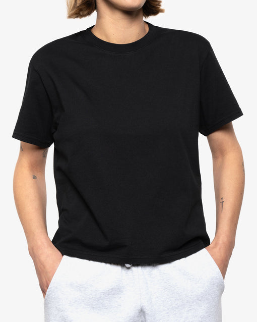 ORGANIC BOXY CROP TEE