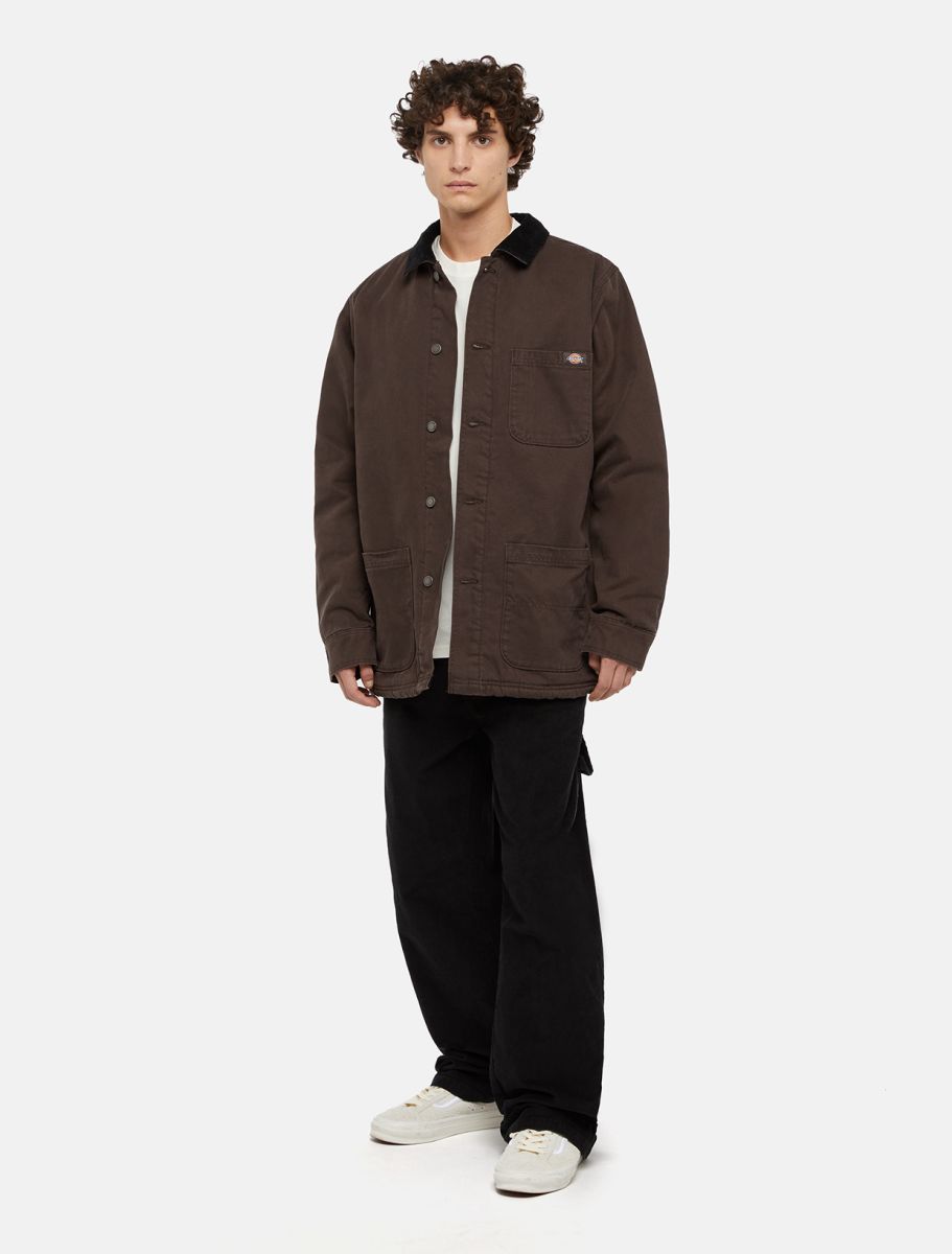 DUCK HIGH PILE FLCE LINE CHORE JACKET