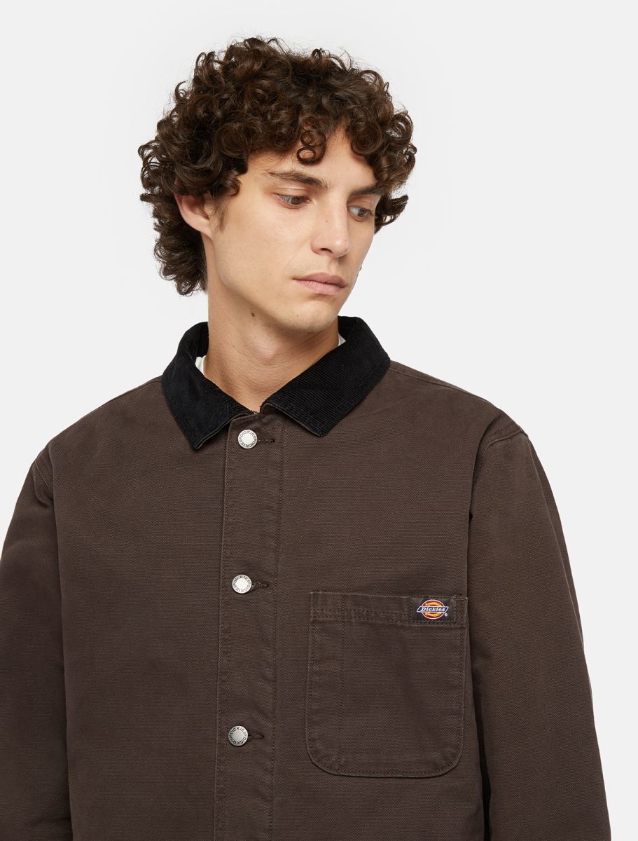 DUCK HIGH PILE FLCE LINE CHORE JACKET