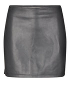 DEEP LEATHER SKIRT