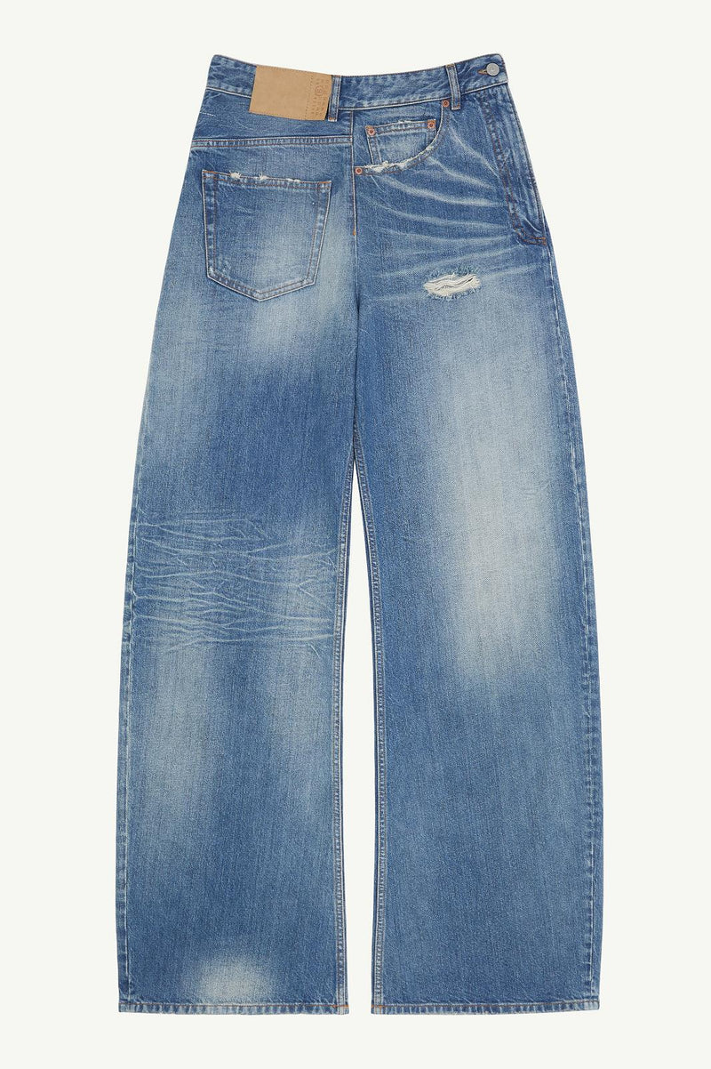 TWIST WIDE LEG JEANS