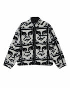 OBEY REPEATED ICON SHERPA JACKET