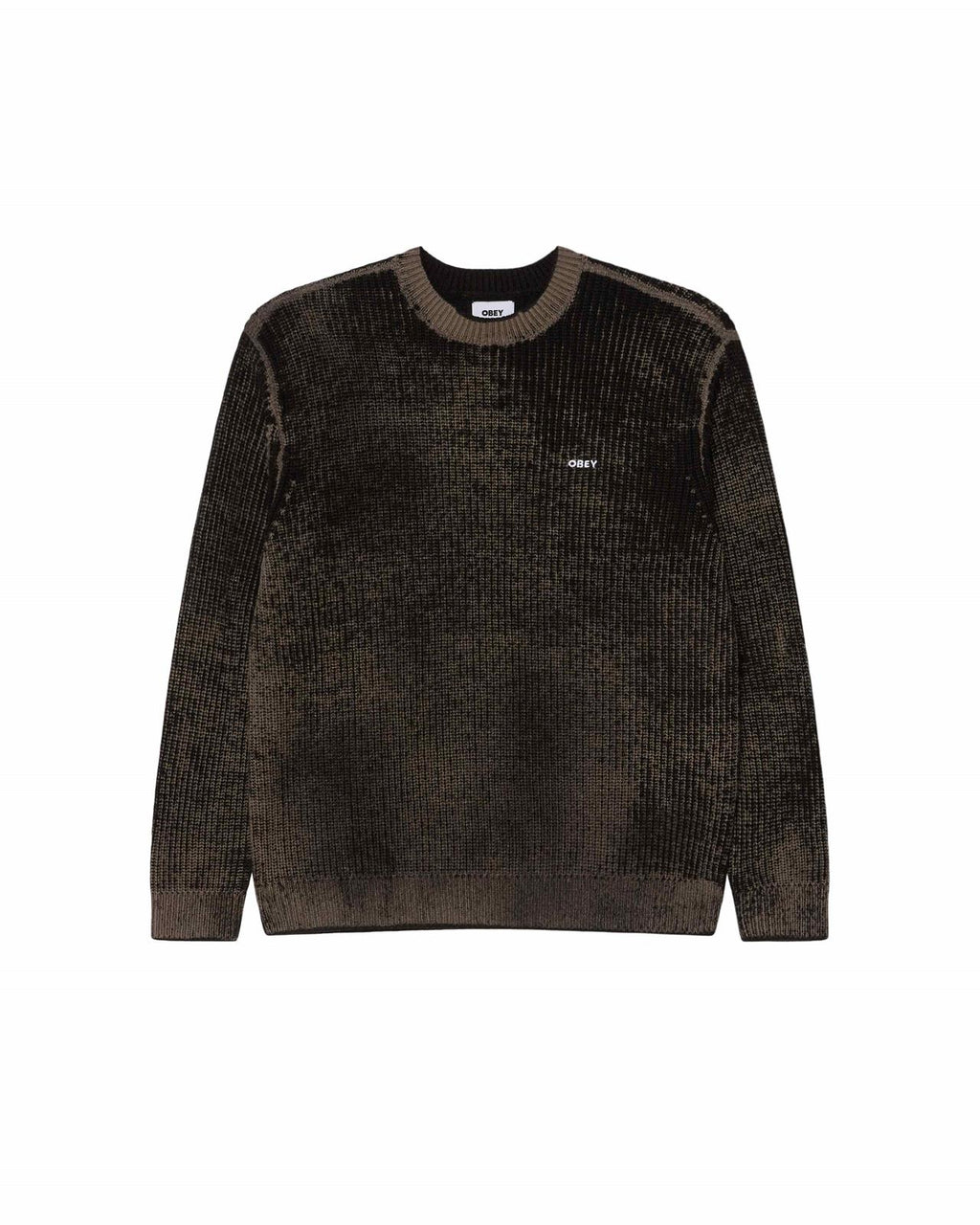 OBEY SPRAY EFFECT SWEATER