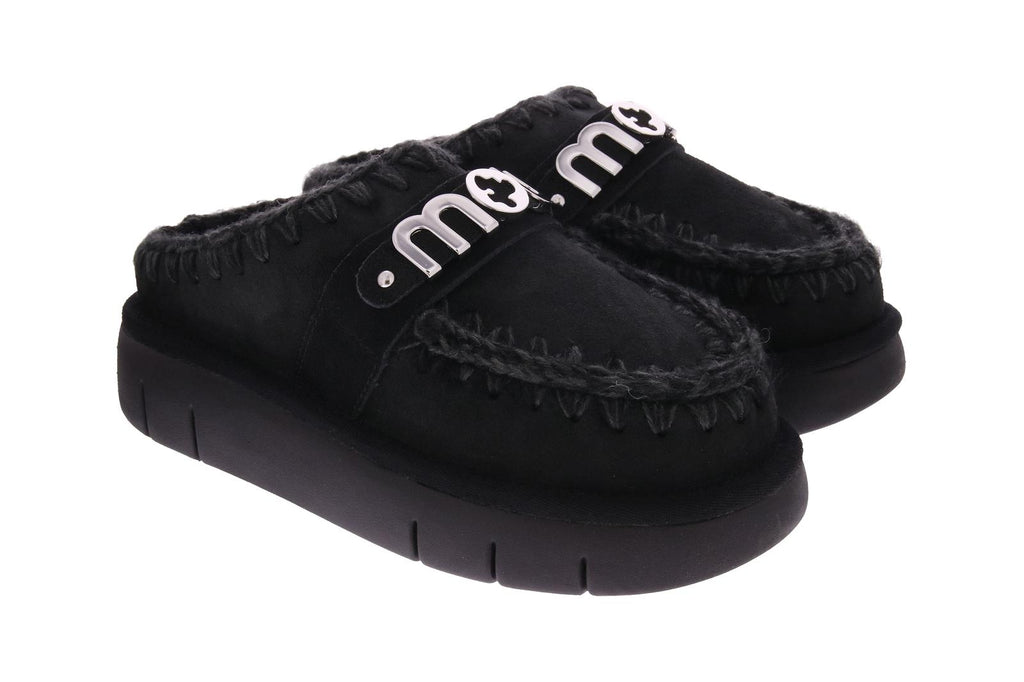 BOUNCE CLOG METAL LOGO