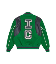 PANELLED VARSITY JACKET