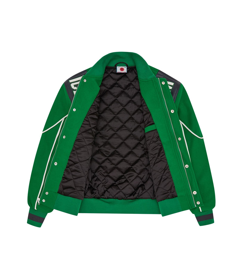 PANELLED VARSITY JACKET