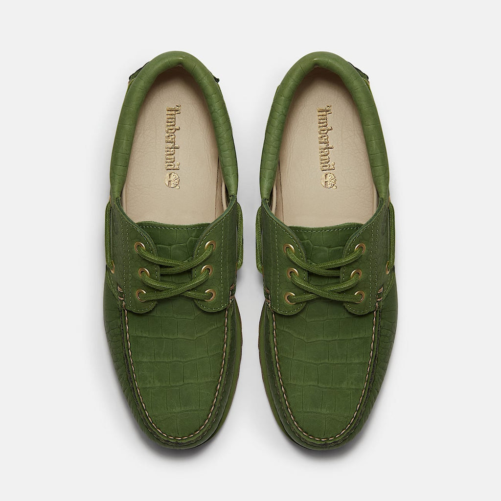 3 EYE BOAT SHOE CROCO