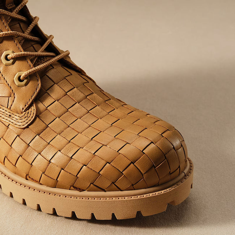 6 INCH TEXTURED PREMIUM LACE UP BOOT