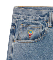 TIGER TRIPLE SCOOP DENIM PANTS