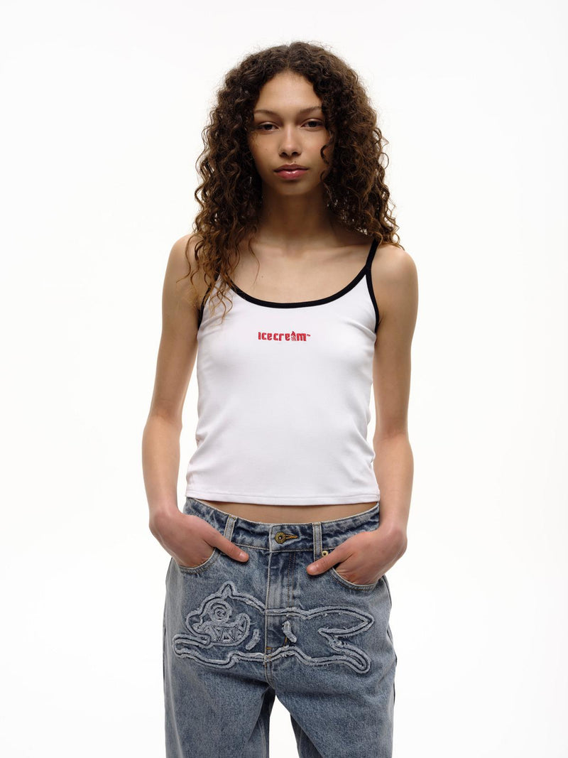 SOFT SERVE CONTRAST VEST TOP