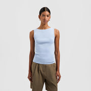 RETRO LOGO SLEEVELESS KNIT