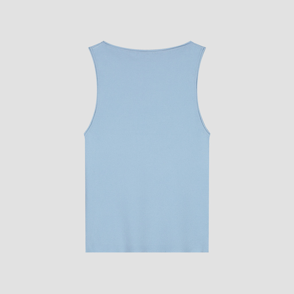 RETRO LOGO SLEEVELESS KNIT