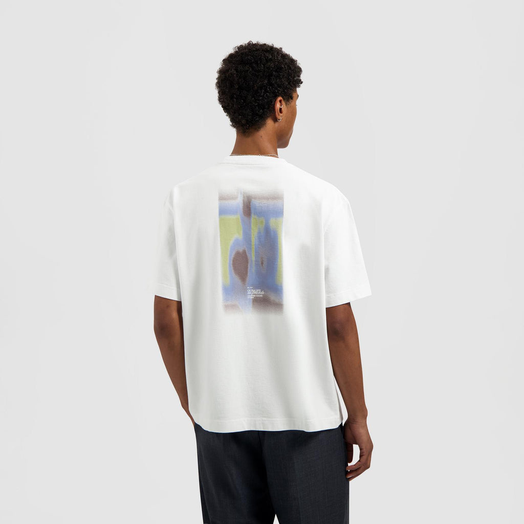 BRUSHSTROKE GRAPHIC BOXY TEE