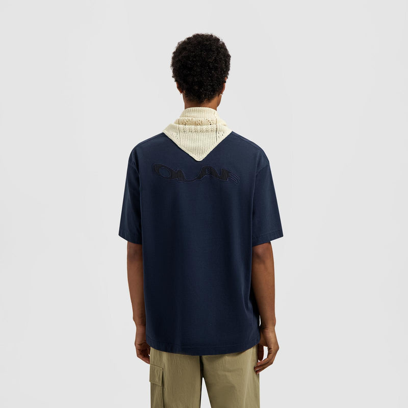 RIPSTOP APPLIQUE RELAXED TEE