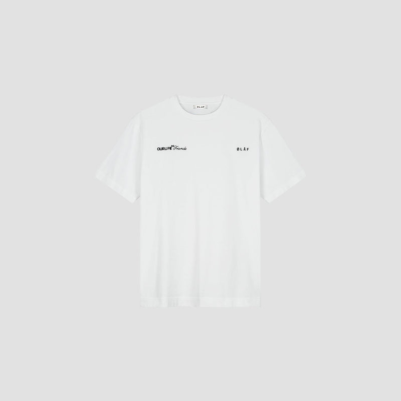SCRIPT FRIENDS BOXY TEE