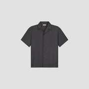 LINEN BLEND SS SHIRT