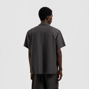 LINEN BLEND SS SHIRT