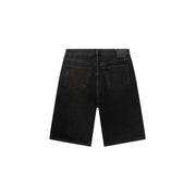 LASER MONOGRAM DENIM SHORTS