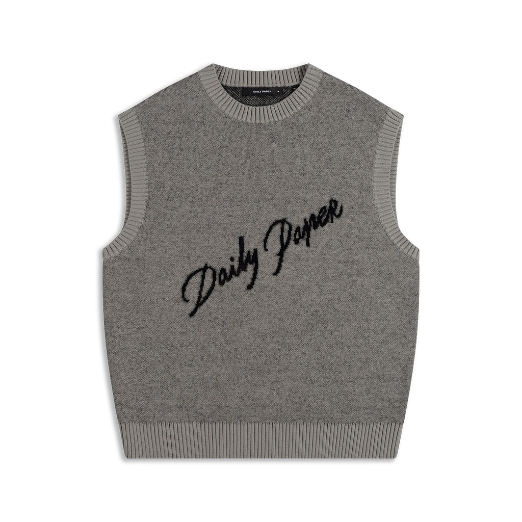 SCRIPT LOGO KNIT VEST
