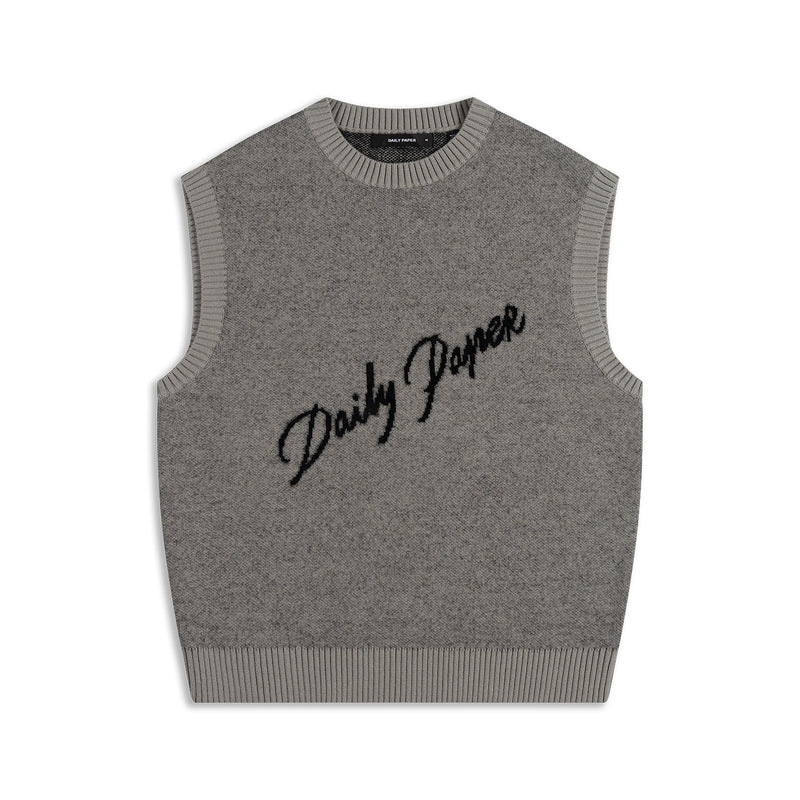 SCRIPT LOGO KNIT VEST