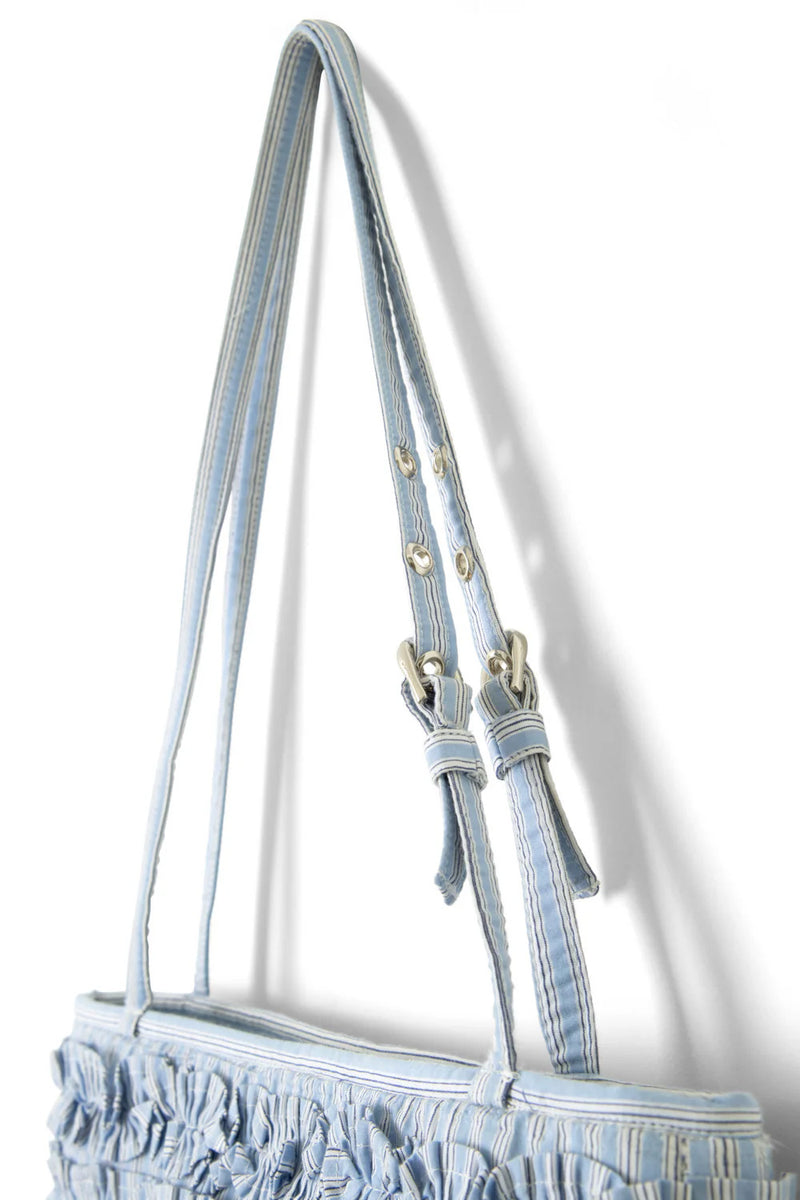 SOPHIA RUFFLE BAGUETTE BAG