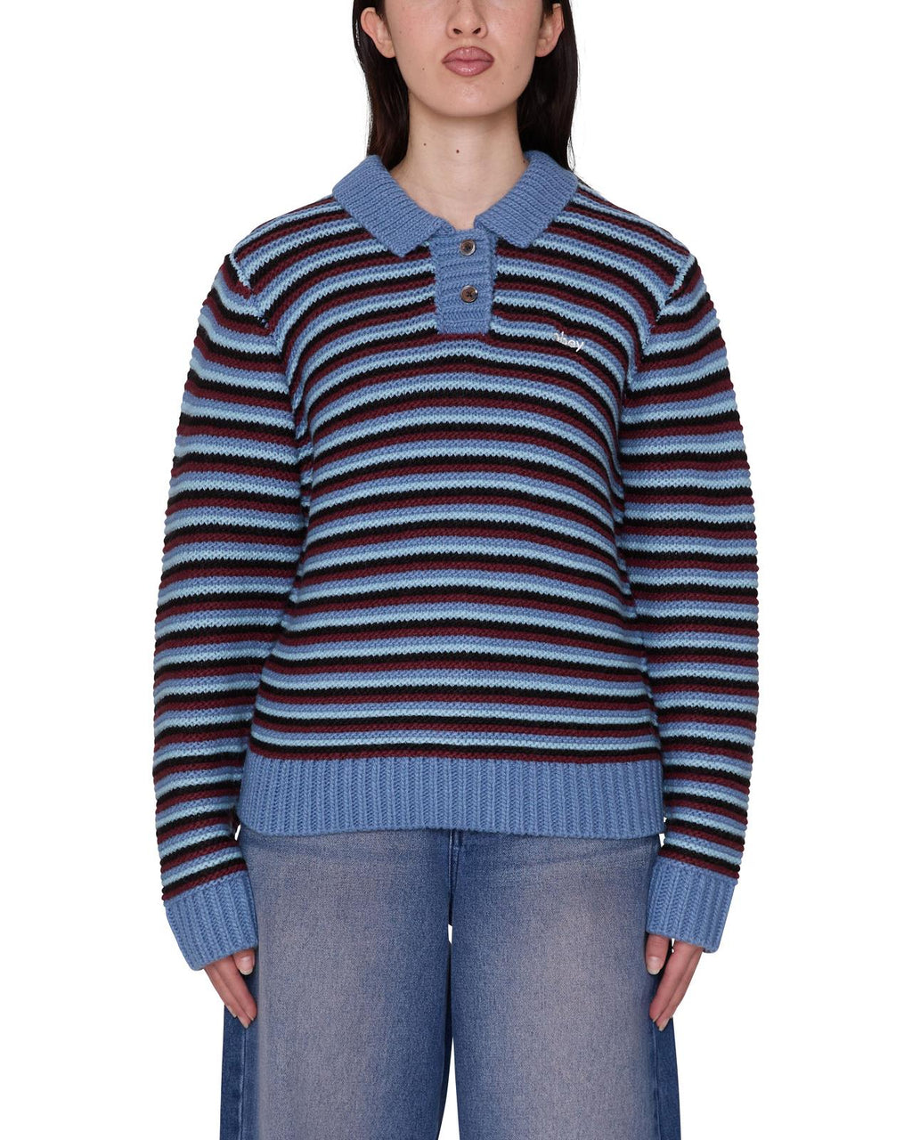 COLETTE POLO SWEATER