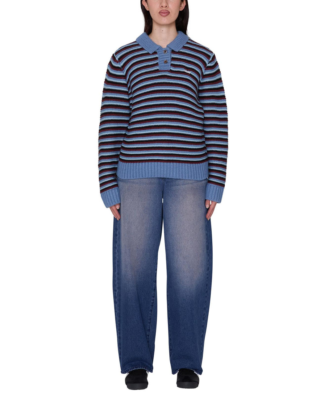 COLETTE POLO SWEATER