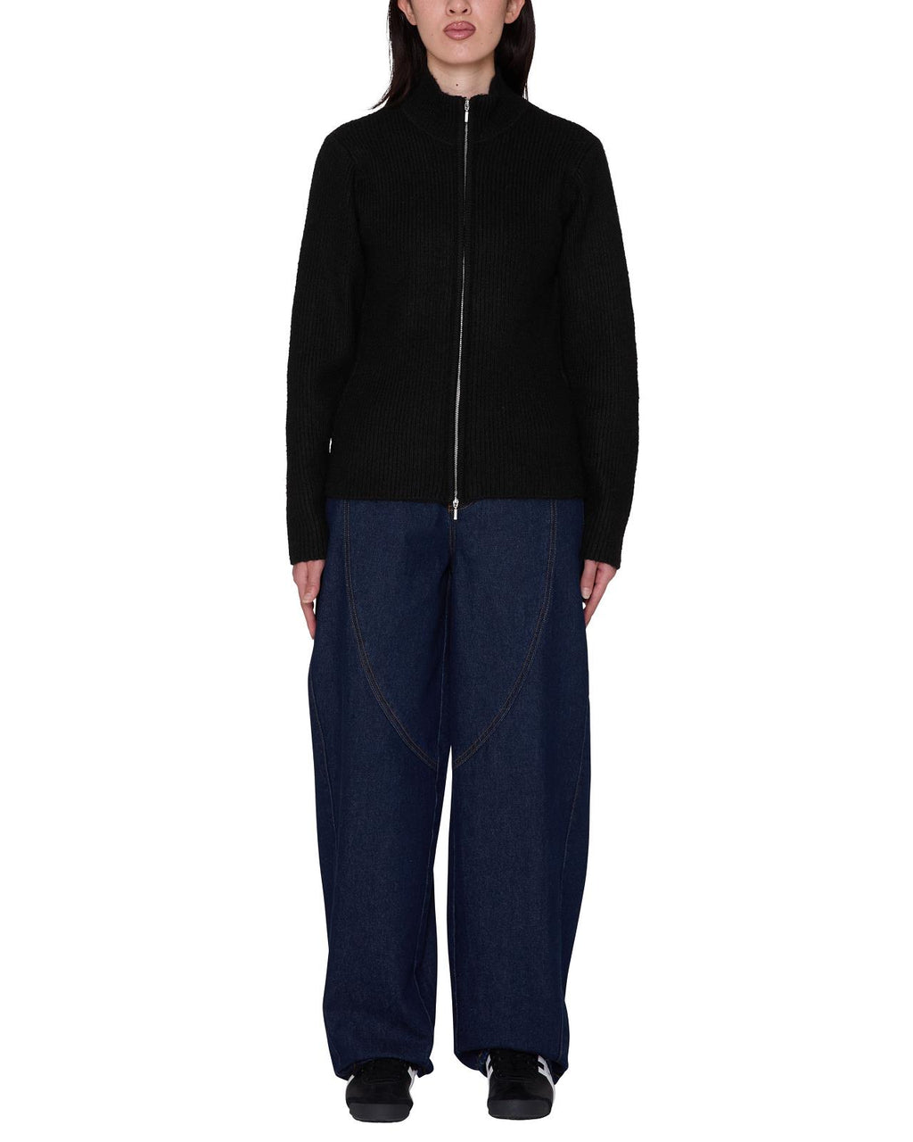 CIEL 2WAY ZIP CARDIGAN