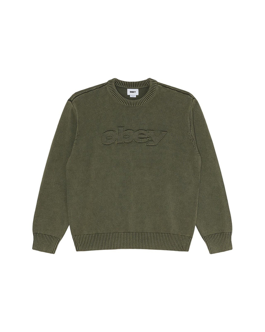 FADE WASH SPEED LOGO SWEATER