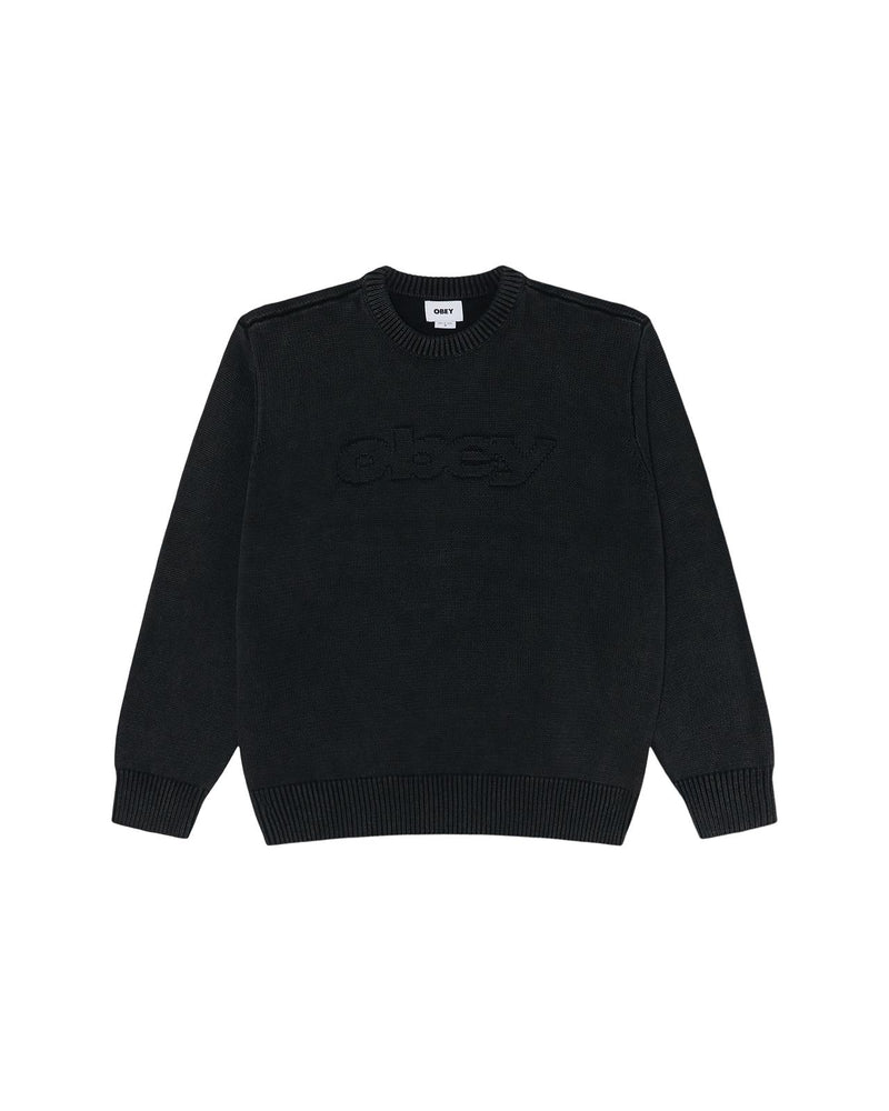 FADE WASH SPEED LOGO SWEATER