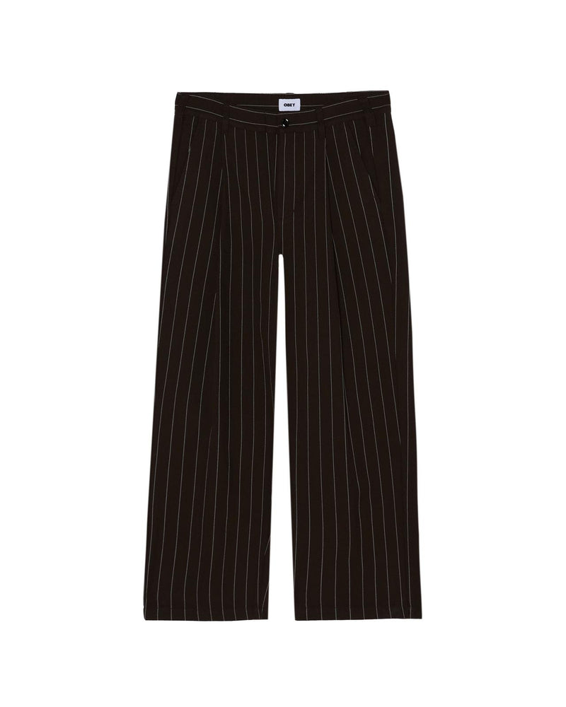DEAN STRIPE PLEATED PANT